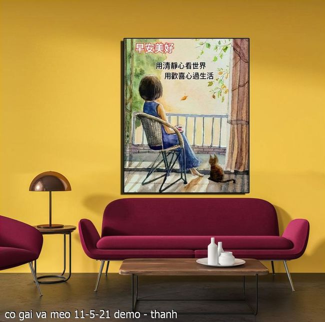 co gai va meo 11 5 21  thanh 